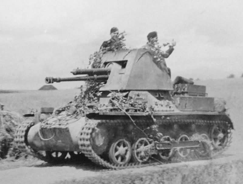 German light tank destroyer panzerjager i