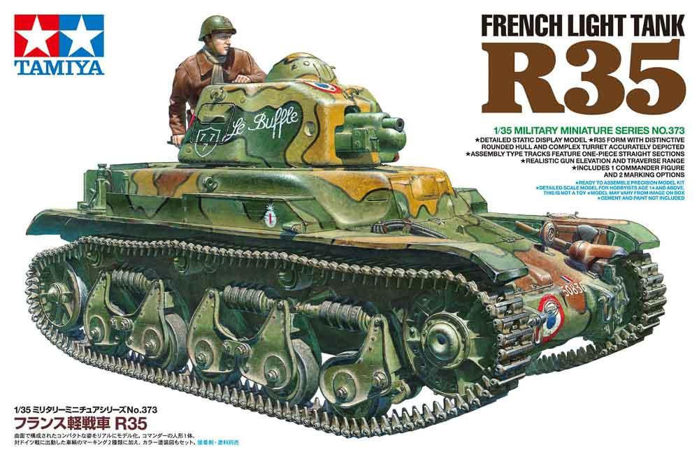 Tamiya 35373 french light tank r35 1 35 aipmodel 1