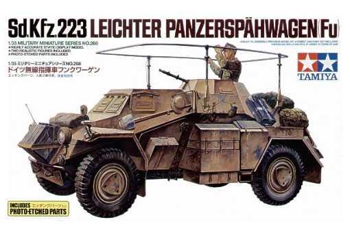 Tamiya ta35268 sd kfz 223 avec pieces photodecoupees